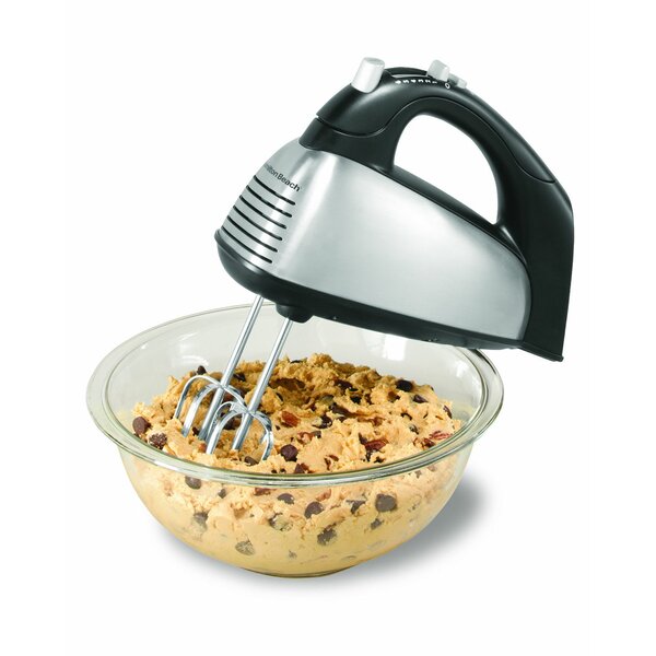 6 Speed Hand Mixer with Case by Hamilton Beach