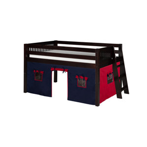 Oakwood Fabric Tent Kit For Low Loft Bed by Harriet Bee