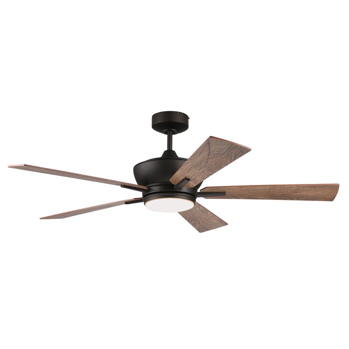 52 Georgetown Tri Mount 5 Blade Ceiling Fan With Remote Light Kit Included