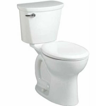 Cadet Pro Right Height 1.28 GPF Round Two-Piece Toilet by American Standard