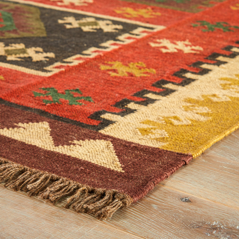 Bloomsbury Market Addre Red/Yellow Area Rug & Reviews Wayfair.ca