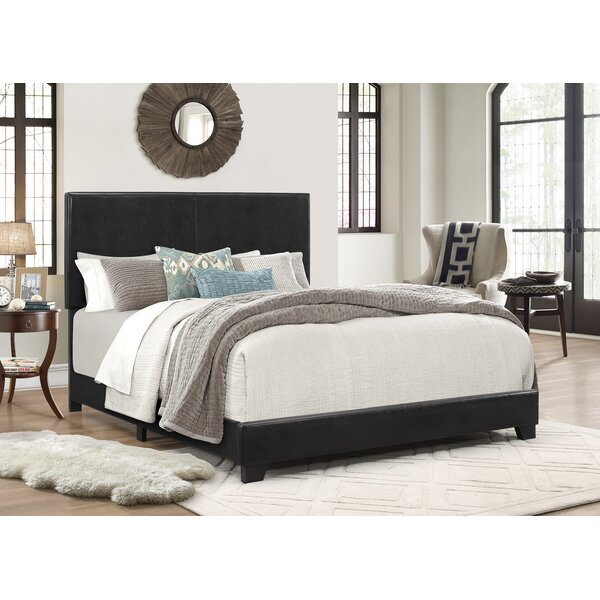 Erin Upholstered Panel Bed by Crown Mark