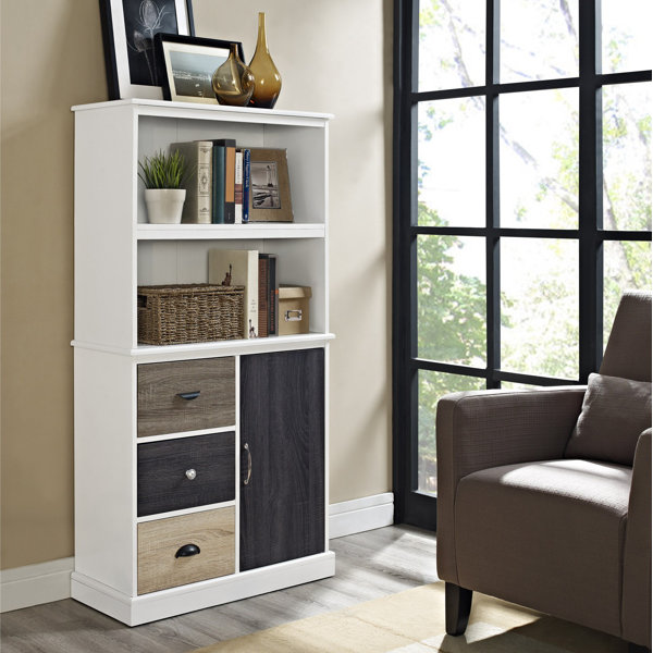 Snowy Mountain Standard Bookcase by Red Barrel Studio