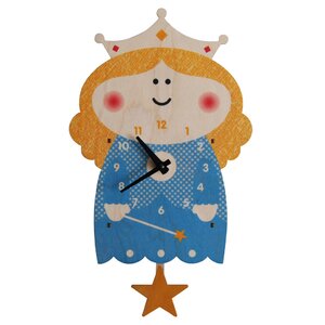 Princess Pendulum Wall Clock