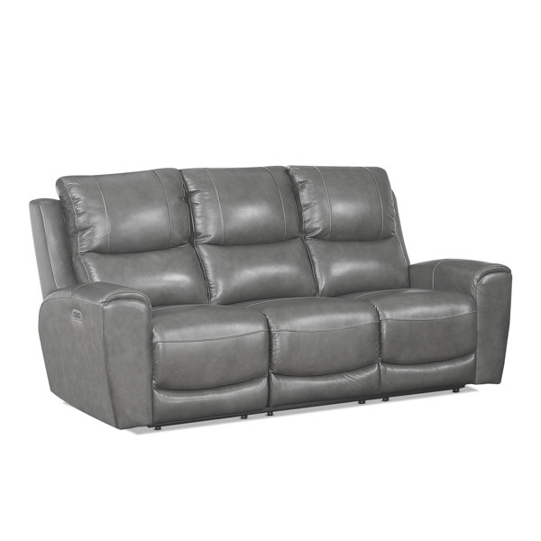 Premium Shop Palmateer Leather Reclining Sofa New Seasonal Sales are Here! 15% Off
