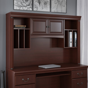 Cherry 60 Inch Hutch Wayfair Birmingham 40 5 H X 60 625 W Desk Hutch