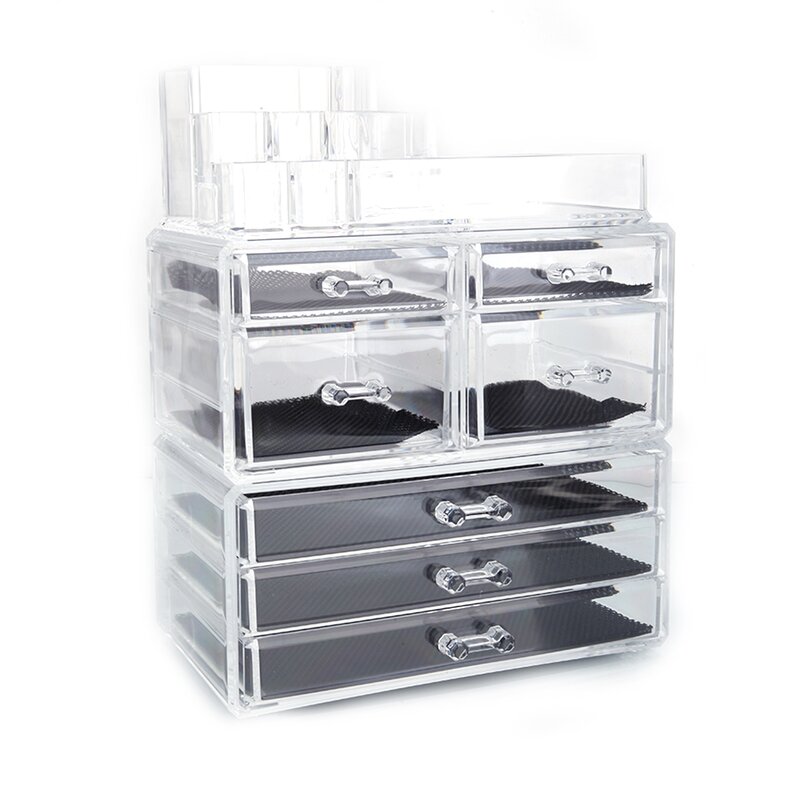 Rebrilliant Ronald Drawers Makeup Organizer Wayfair