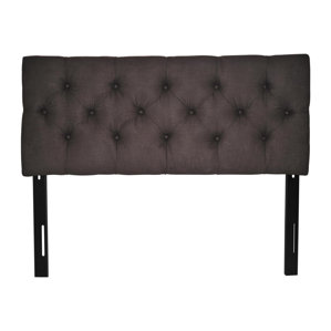 Jackie Twin Upholstered Panel Headboard by Sole Designs