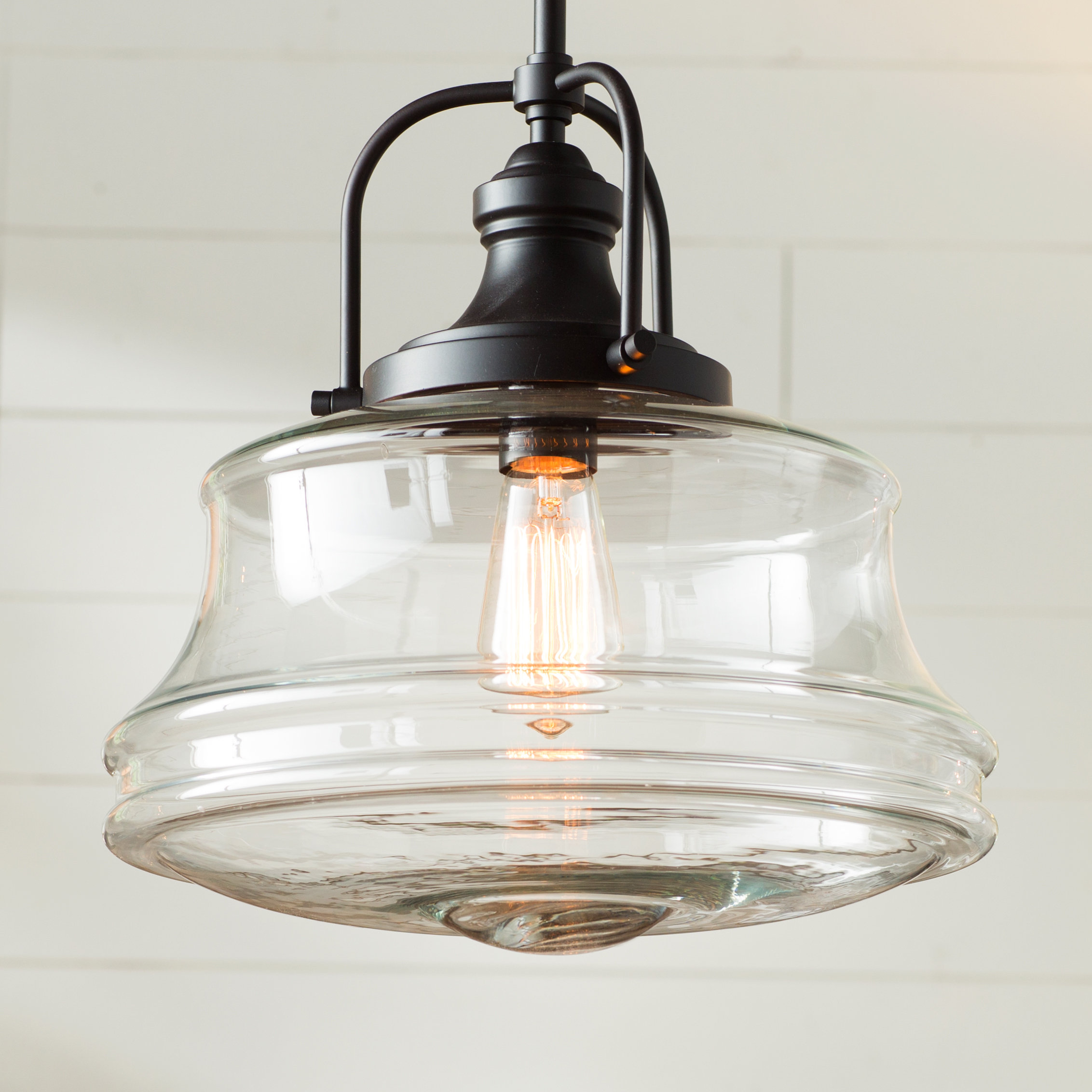 Laurel Foundry Modern Farmhouse Nadine 1 Light Single Schoolhouse Laurel Foundry Modern Farmhouse Nadine