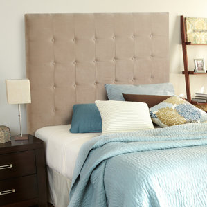 Dublin Upholstered Panel Headboard by Alcott Hill