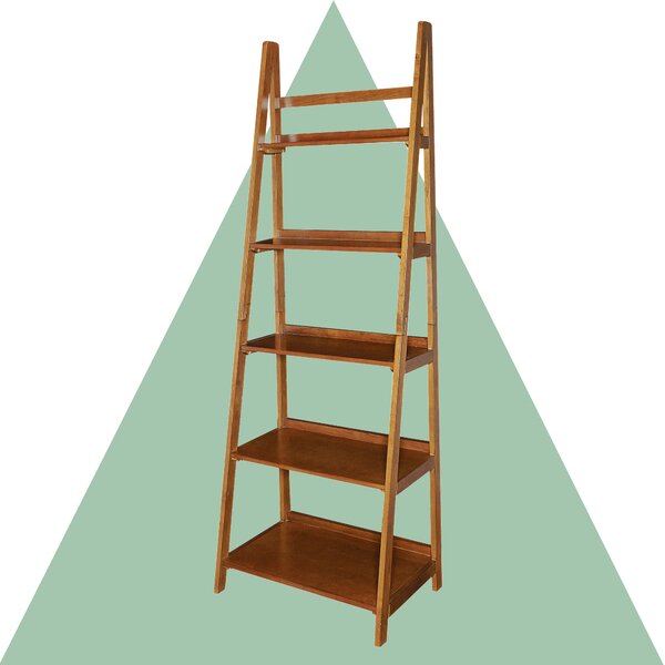 Free S&H Brock Ladder Bookcase