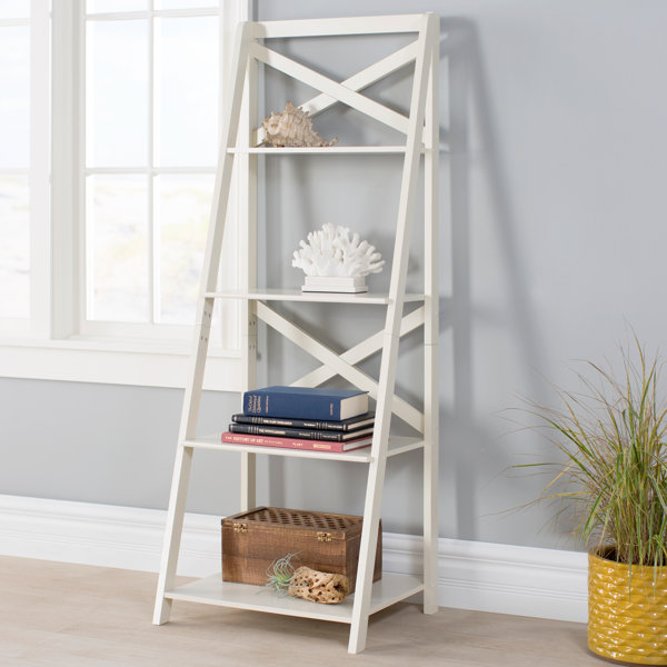 Alfred Ladder Bookcase by Beachcrest Home