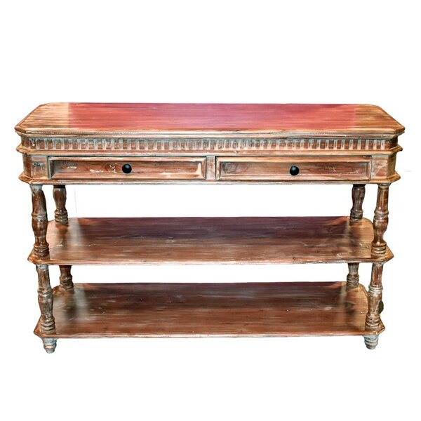 Oldland Common Wooden Console Table By Bloomsbury Market