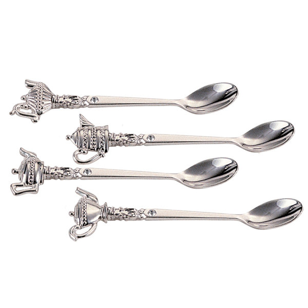 Wiedemann 4 Piece Teaspoon Set by Astoria Grand