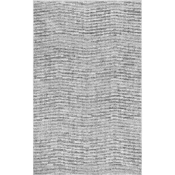 Bismark Gray Area Rug by Wade Logan