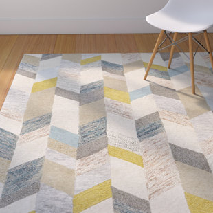 Gold Yellow Rugs You Ll Love Wayfair Christine Hand Tufted Gray Gold Area Rug