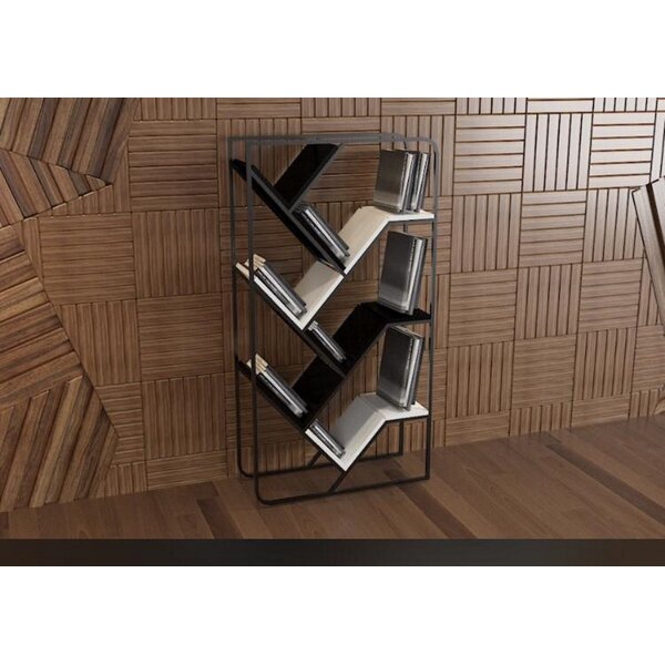Review Ormside Geometric Bookcase