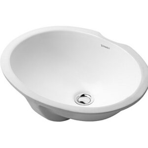 Dune Vanity Undermount Bathroom Sink with Overflow