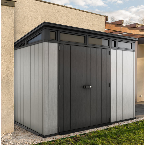 Artisan 9 ft. W x 7ft. 5 in. D Plastic Storage Shed by Keter