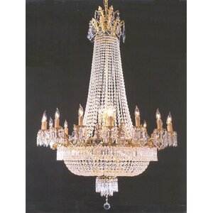 Montana 15-Light Crystal Chandelier