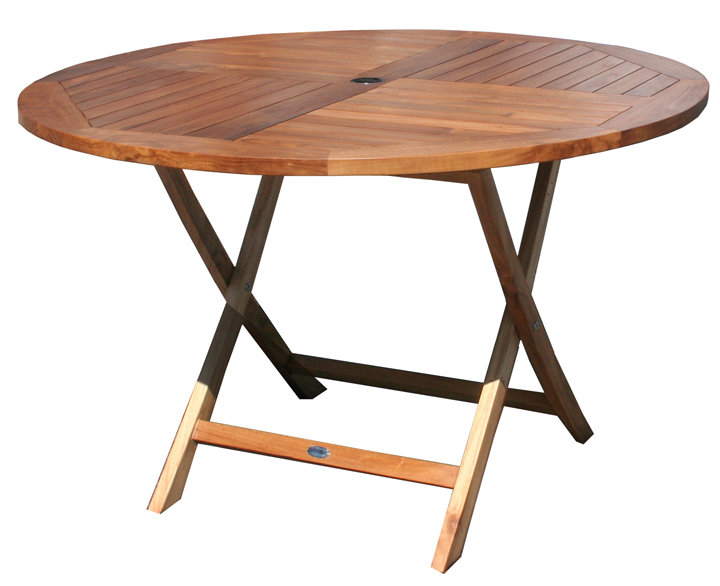 Darby Home Co Quinlan Teak Folding Dining Table Wayfair Quinlan Teak Folding Dining Table
