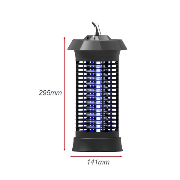 EU LED Socket Electric Mosquito Fly Bug Insect Trap Night Lamp Killer Zapper Ej