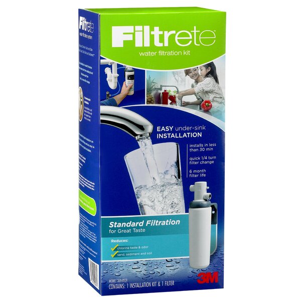 Professional Faucet Water Filtration System by 3M