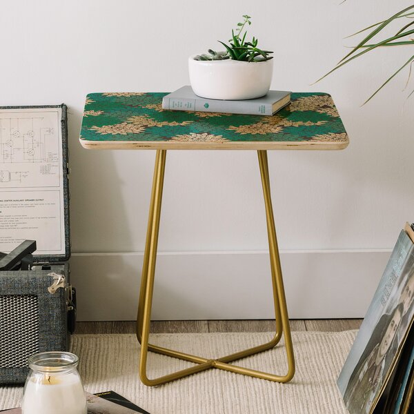 Holli Zollinger Flora Minted End Table By East Urban Home