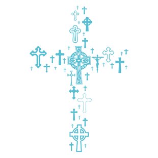 Cross Wall Decal Wayfair