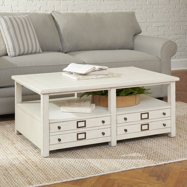 Cameron Chicoree Coffee Table With Storage By Rosecliff Heights
