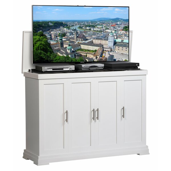 Tiffanie Solid Wood TV Stand For TVs Up To 60