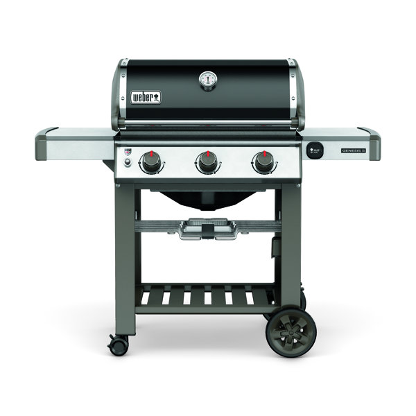 Genesis II E-310 3-Burner Natural Gas Grill with Side Shelves by Weber