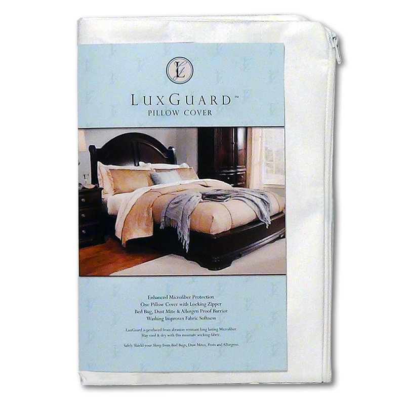 Sleepsafebedding Luxguard Allergen Bed Bug And Dust Mite Pillow