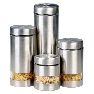 4 Piece Kitchen Canister Set