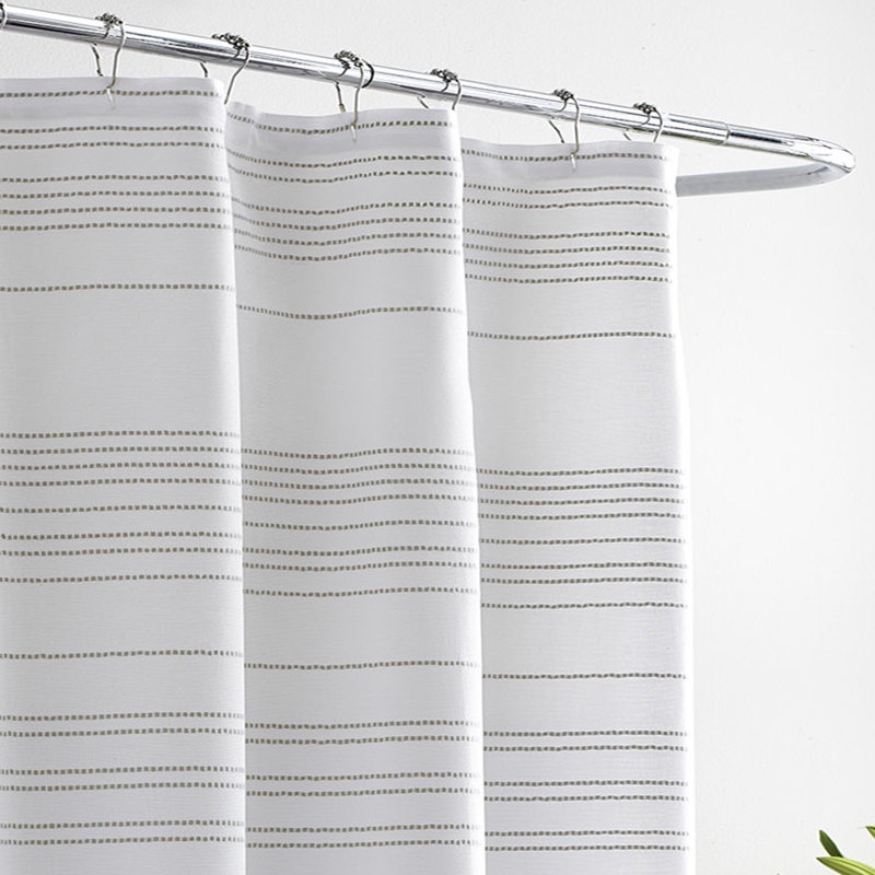 Vera Wang Irregular Stripe 100 Cotton Shower Curtain Reviews