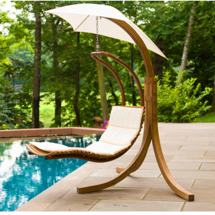 hanging curved chaise