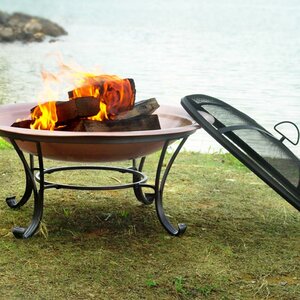 Steel Wood Burning Fire Pit