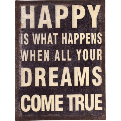Happy Is Wall Décor Wilco Home Happy Is Wall Décor Wilco Home