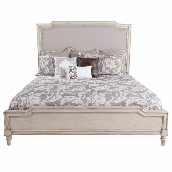 The Classic Portfolio European Cottage Upholstered Panel Bed by Stanley Furniture
