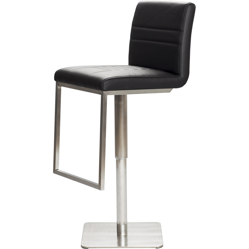 Adjustable Height Swivel Bar Stool & Reviews AllModern