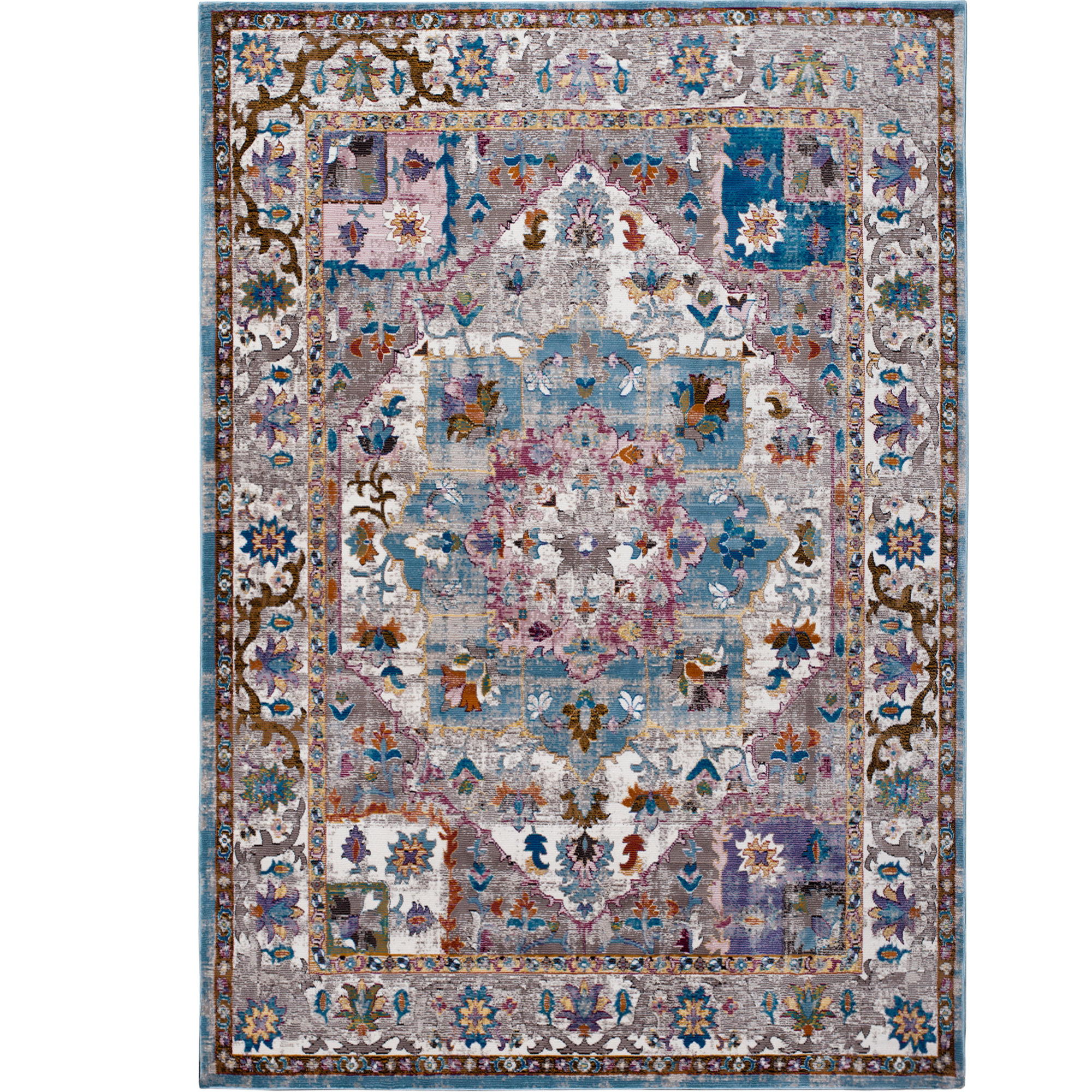 Nicole Miller Parlin Bordered Area Rug Reviews Wayfair