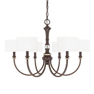 Mann 6-Light Drum Chandelier