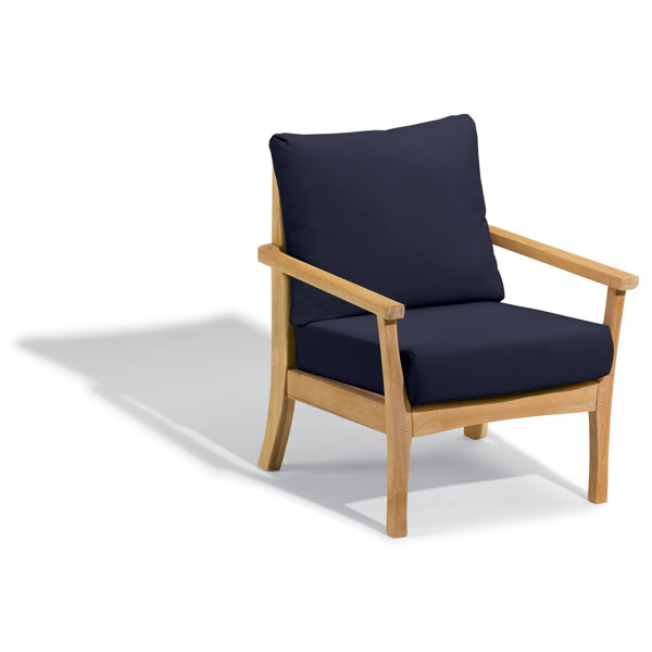 Highland Dunes Huggins Patio Chair with Cushions Wayfair