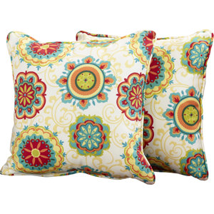 Joliet Indoor/Outdoor Throw Pillow (Set of 2)