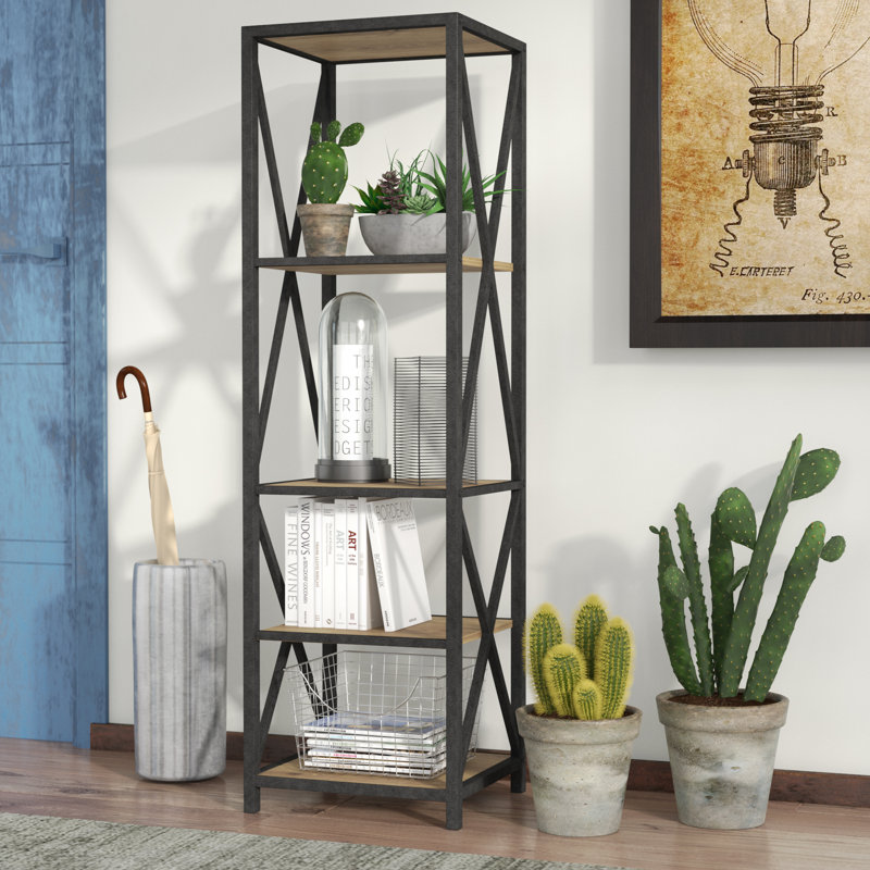 Augustus XFrame Etagere Bookcase & Reviews Birch Lane