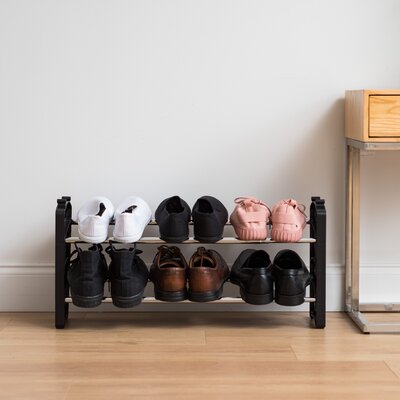 Rebrilliantslim 10 Pair Stackable Shoe Rack Rebrilliant Dailymail