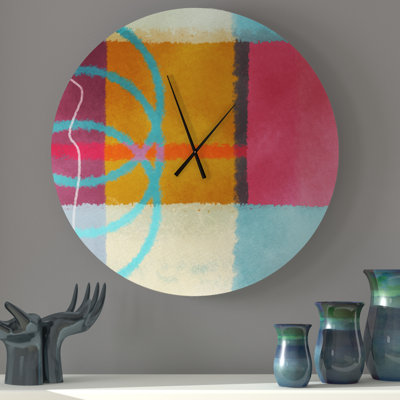Latitude Run Brendel Wall Clock Latitude Run Size Large From Wayfair North America Shefinds