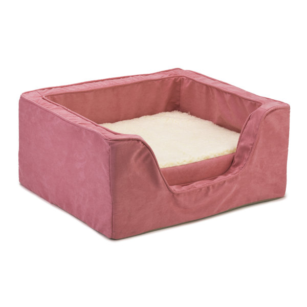 Tucker Murphy Pet Primeaux Square Pet Bed With Memory Foam Reviews Wayfair