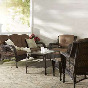 Indoor Wicker Furniture Sets | Wayfair Indoor Wicker Furniture Sets | Wayfair
