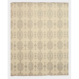 Pakaur Hand-Knotted Beige/Gray Area Rug